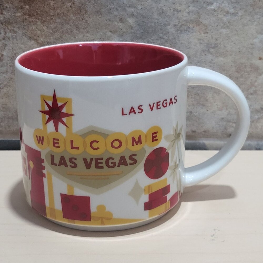 Starbucks Las Vegas Nevada You Are Here Collection Coffee Mug 2015